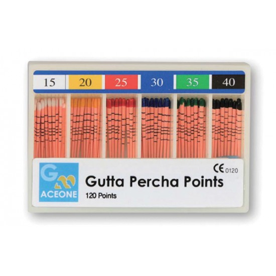 GUTTAPERCHA POINTS TAPER LENGTH MARKED 60 PCS