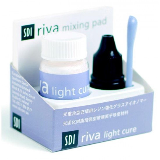 RIVA LIGHT CURE POWDER/LIQUID KIT